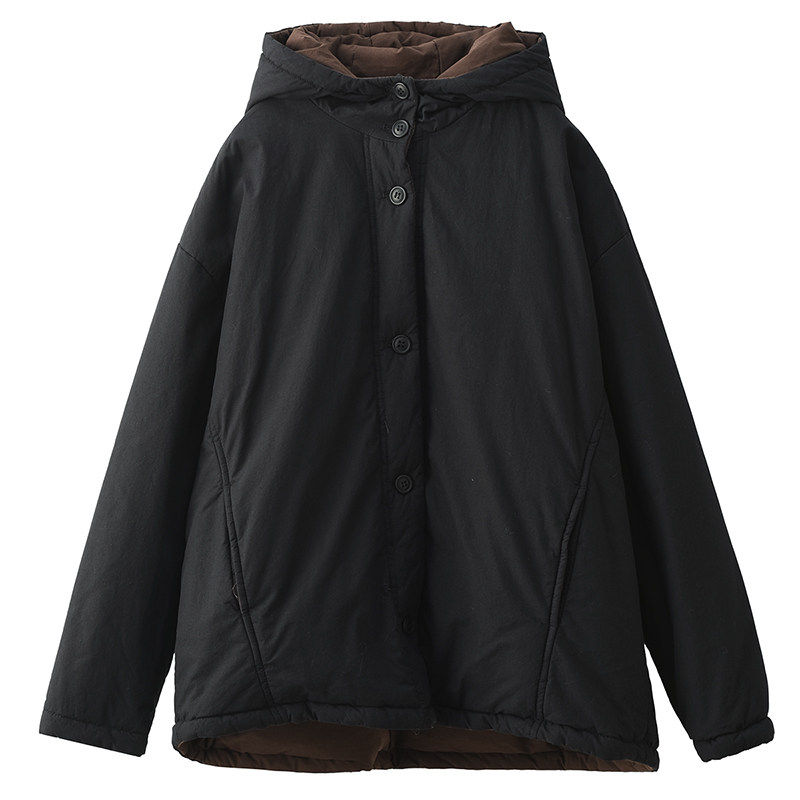 园园美衣冬季复古棉夹棉连帽外套女保暖加厚棉袄棉衣棉服,淘宝优惠券,粉丝福利购,淘宝优惠卷