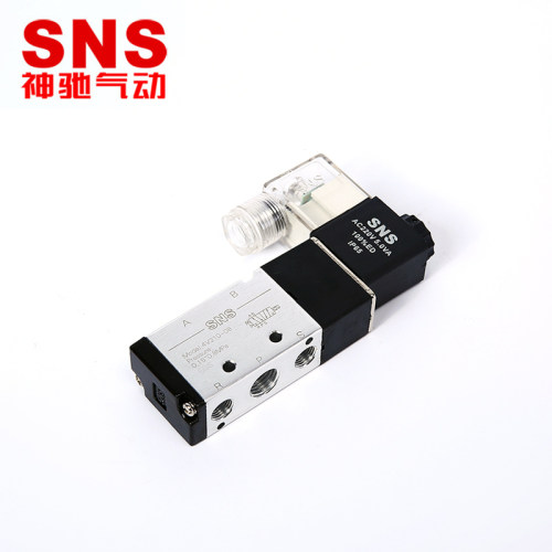 SNS神驰电磁阀气动换向控制阀4V210-08/210/110-06/310-10/41 - 图0