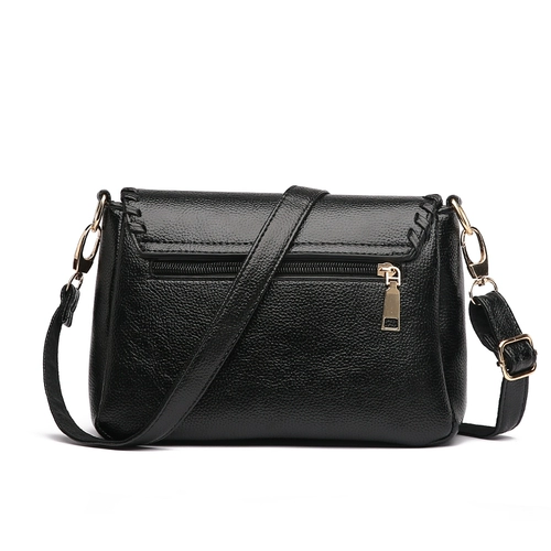 Небольшая сумка, сумка через плечо, модная ретро универсальная сумка на одно плечо, коллекция 2023, из натуральной кожи