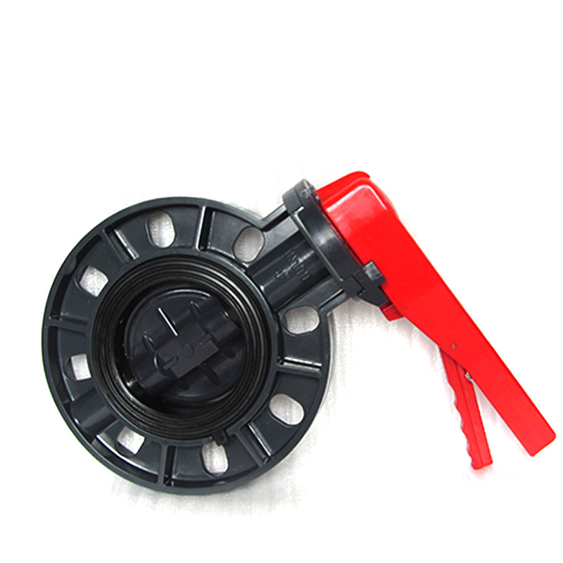 PVC手柄蝶阀 开关 蝶阀 阀门 63 75 90 110 125 140 160 200 - 图3