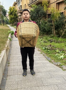 四川粮食竹编大箩筐手工