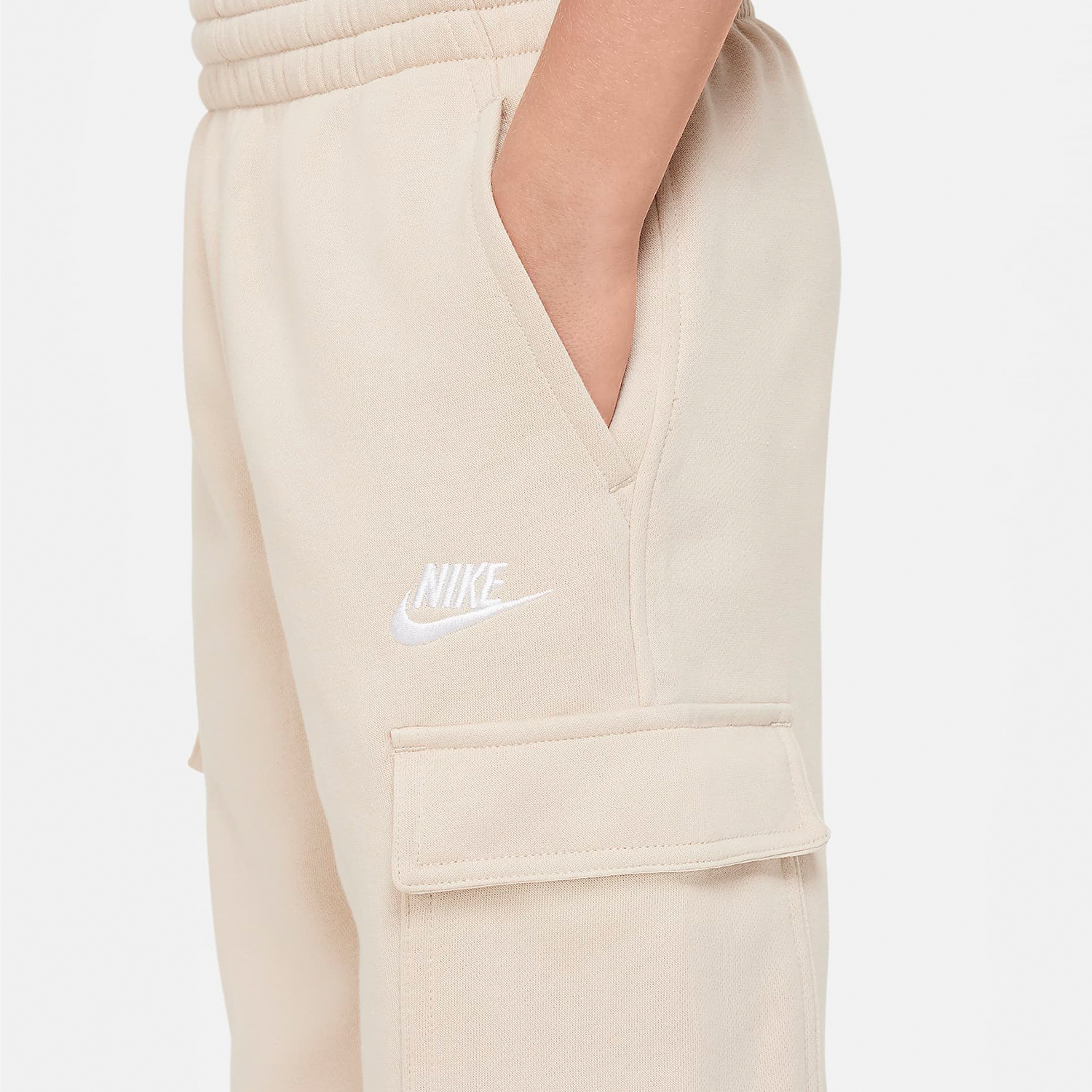 Nike/耐克正品春季大童宽松休闲运动针织束脚长裤FD3012-126 - 图2