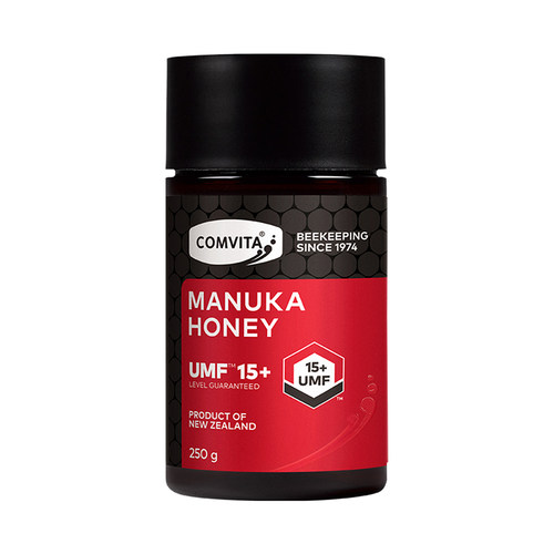 新西兰原装进口comvita康维他纯正天然manuka麦卢卡蜂蜜15+ 250g - 图1