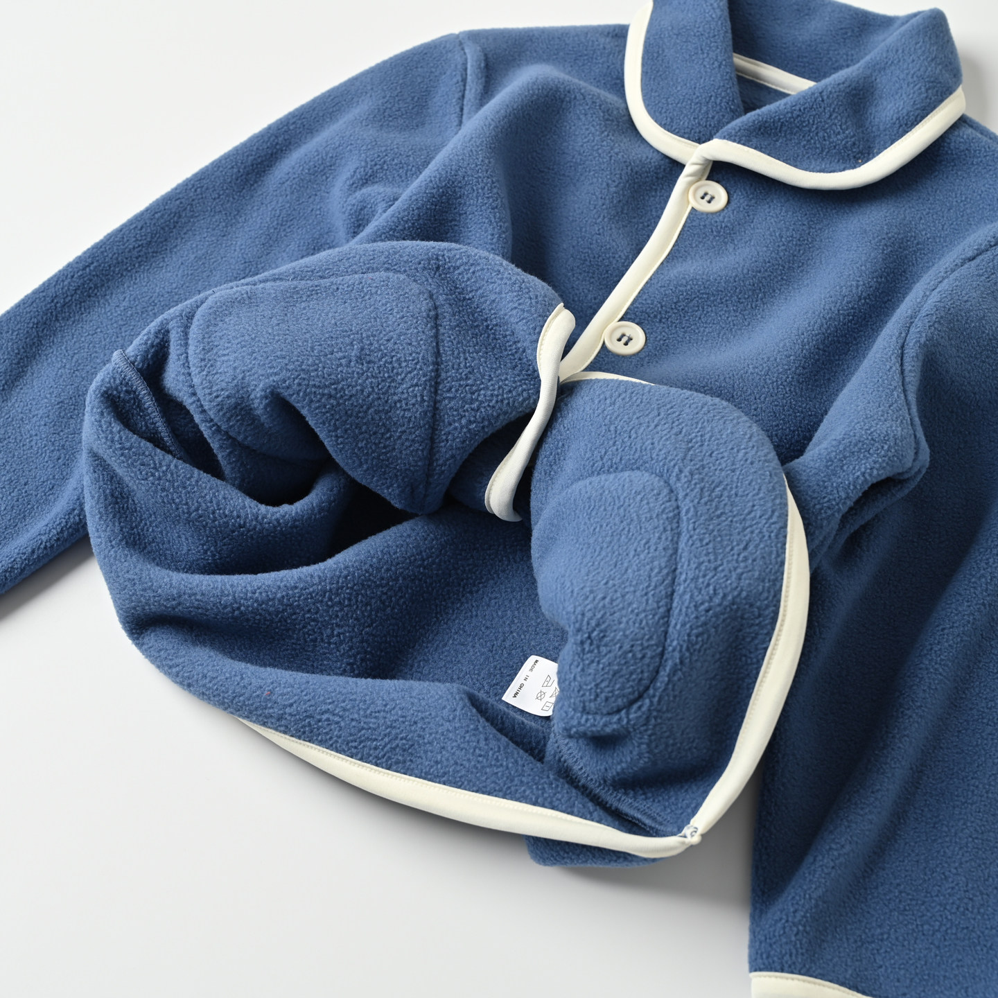 180青少年 A类摇粒绒系扣家居服套装儿童保暖睡衣睡裤 中大童秋冬,淘宝优惠券,粉丝福利购,淘宝优惠卷