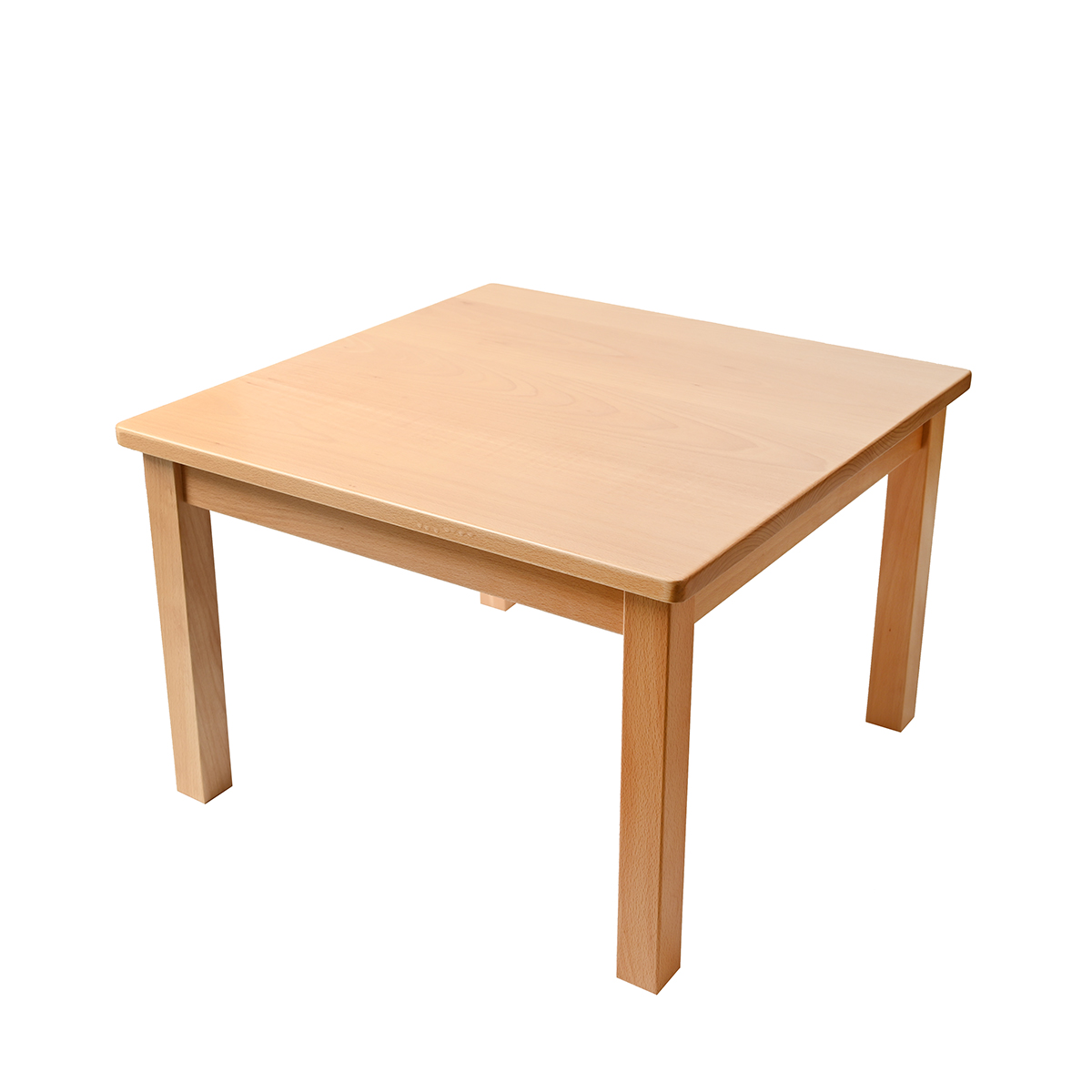 Beech small square table, chair, dining table and small bench