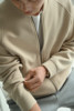 Men's baseball uniform Shuimu Liangpin stand collar spring and autumn loose