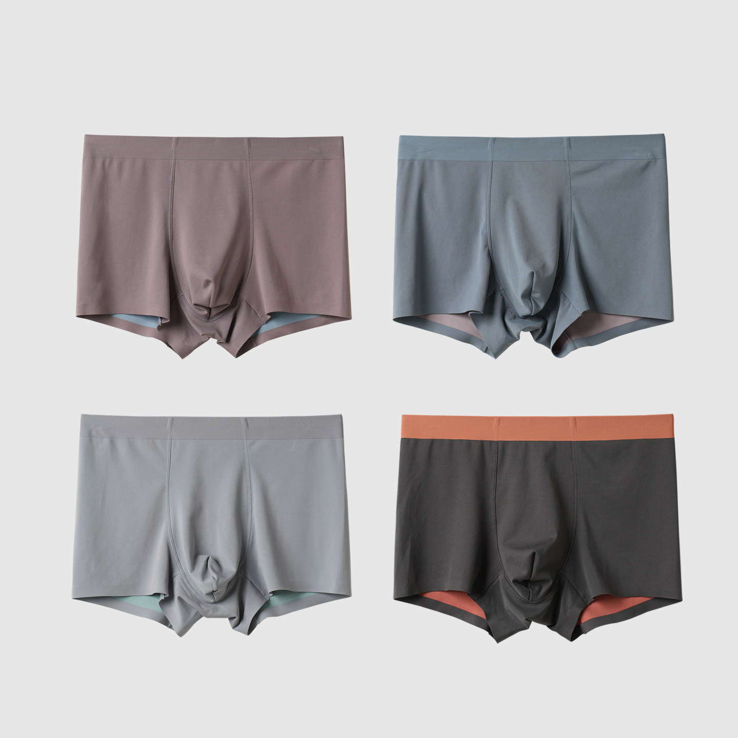 100支双面莫代尔男士大码内裤撞色无痕7A抑菌底裆平角内裤四季款,淘宝优惠券,粉丝福利购,淘宝优惠卷