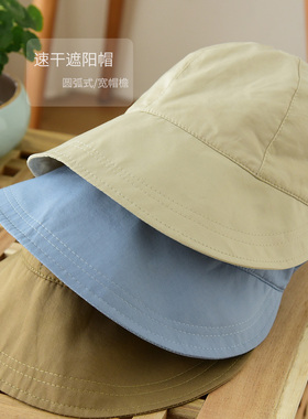 圆顶出游鸭舌帽女夏宽檐遮阳帽子