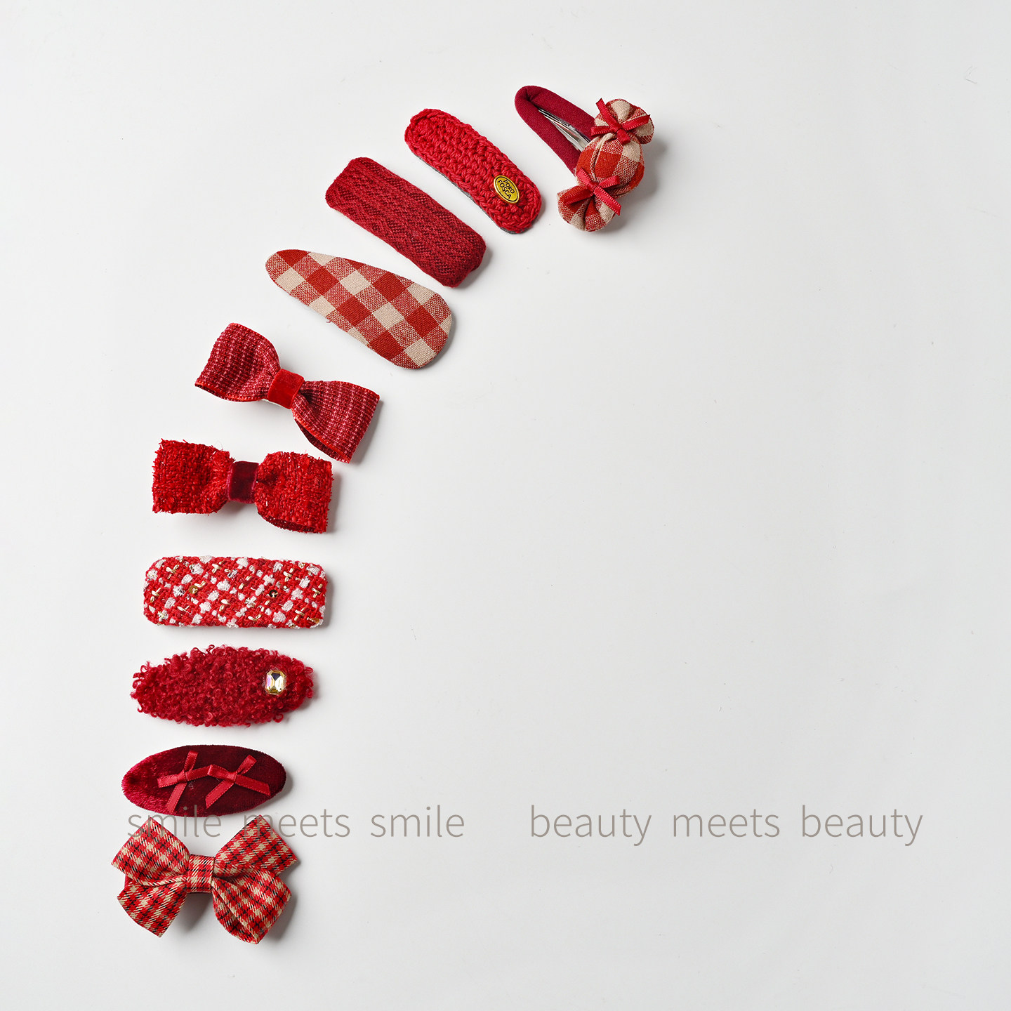 儿童发夹 新年喜庆红色发夹 红色系列发饰小女孩发卡 过年头饰,淘宝优惠券,粉丝福利购,淘宝优惠卷