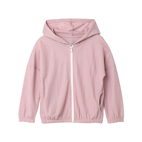 儿童薄款连帽外套 男女童空调服夏凉上衣  山东网店 童装