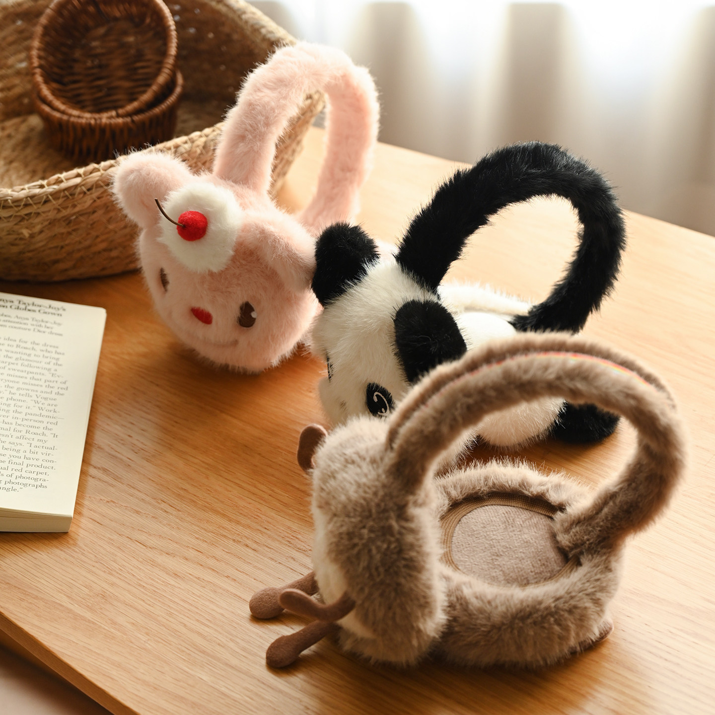 儿童可爱卡通毛绒耳罩 男女童冬天防风保暖护耳罩 冬款,淘宝优惠券,粉丝福利购,淘宝优惠卷