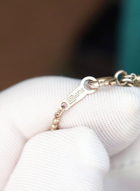 日本原装Justin Davis纯银潮牌暗黑骷髅头钻石吊坠首饰项链朋克