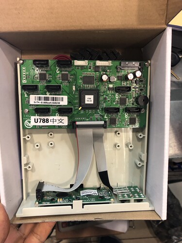 原装DATEK德科U788拖头一拖七光盘拷贝机控制器dvd刻录塔模块SATA - 图1