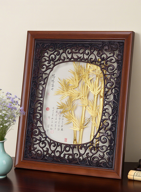 24K金箔装饰画商务礼品可摆台