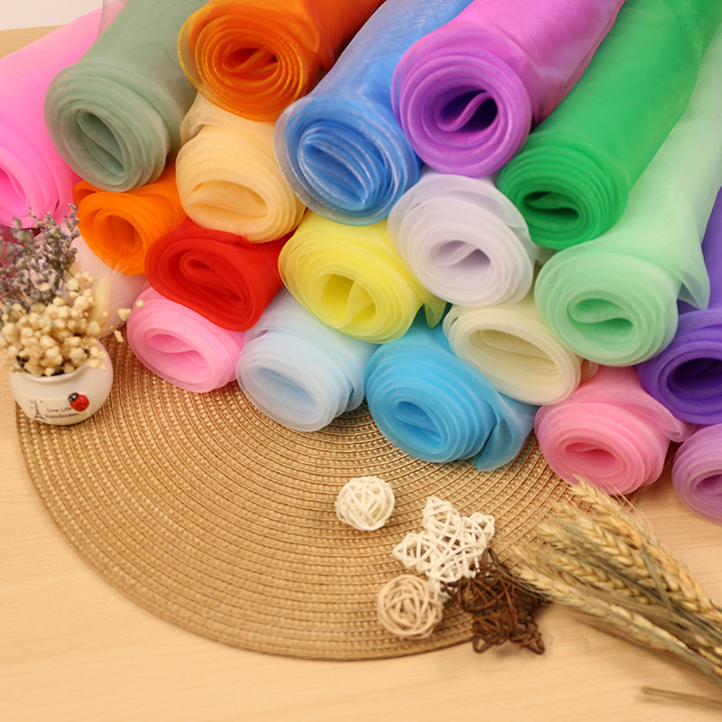 加密欧根纱布料 装饰纱 裙子婚庆纱婚纱头纱蓬蓬裙纱面料网纱布料,淘宝优惠券,粉丝福利购,淘宝优惠卷