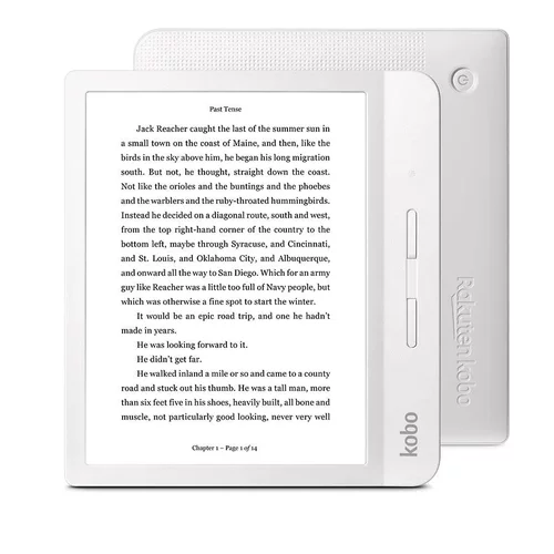KOBO Libra H2O 7寸300PPI高清电子书阅读器冷暖双色灯Eink Carta - 图1