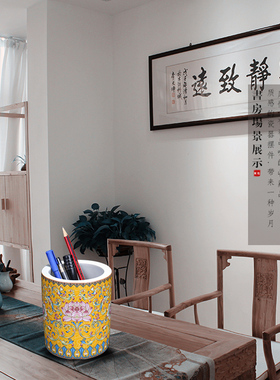 景德镇客厅陶瓷新中式