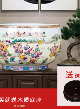 景德镇陶瓷器复古手工客厅
