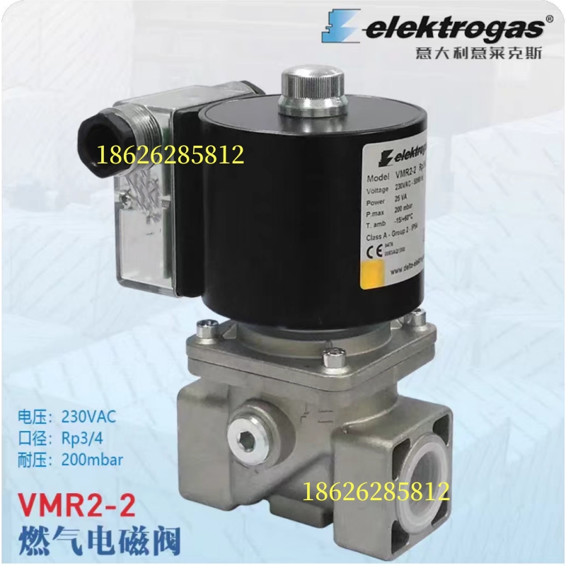 Elektrogas燃气电磁阀VMR1-2 2-2 3-2 4-2 VMR6-2 3-5 VMR4-5 1-5 - 图1