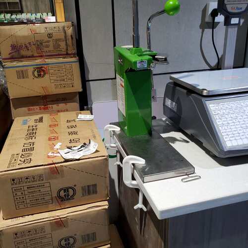 铝钉711超市商超专用耗材扎口机连卷袋U型自动扎口封口钉子机包装 - 图1