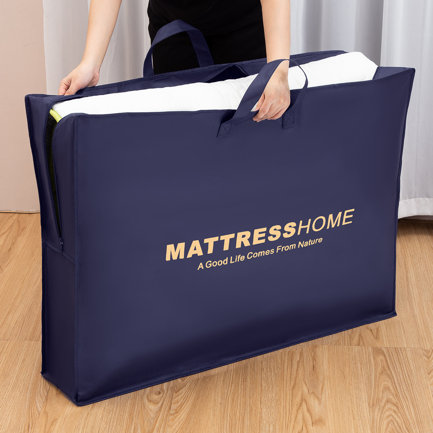 大容量床垫收纳袋学生可折叠乳胶垫整理宿舍专用90x190软垫打包袋,淘宝优惠券,粉丝福利购,淘宝优惠卷