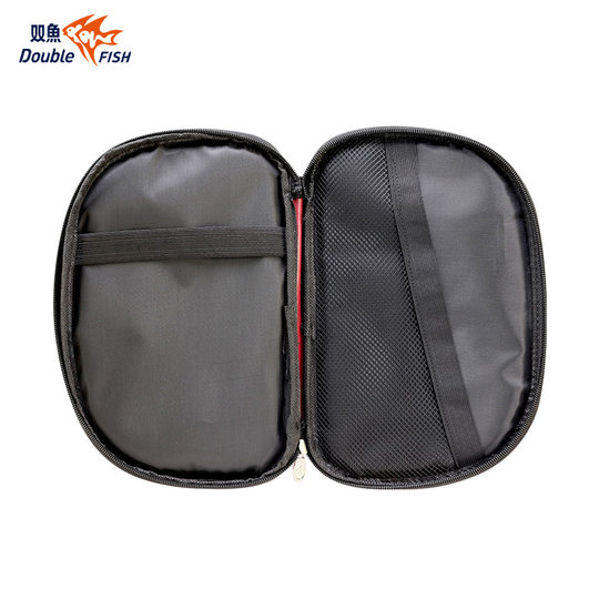 双鱼乒乓球拍袋保护套方形球包运动装备训练用双层便携收纳盒J05