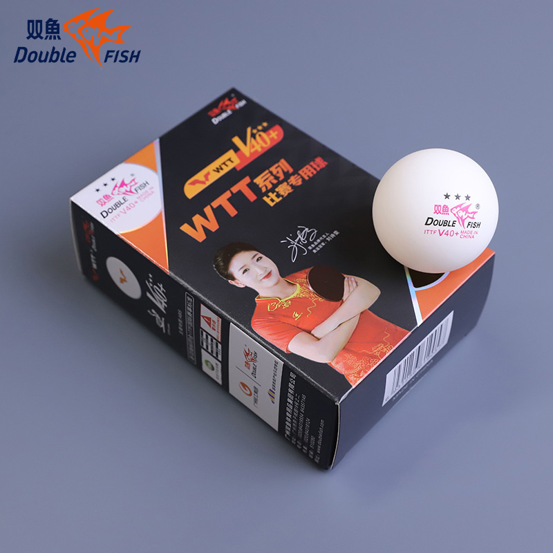 双鱼WTT系列比赛专用球三星级乒乓球官方正品比赛训练乒乓球 - 图2