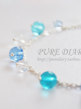 【波子汽水】夏日清凉蓝色系泡泡