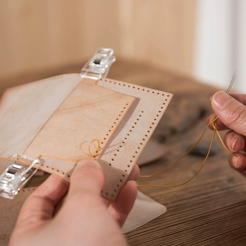 Ретро бумажник, набор материалов, DIY