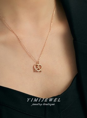 干净利落又有品位！碱水结项链