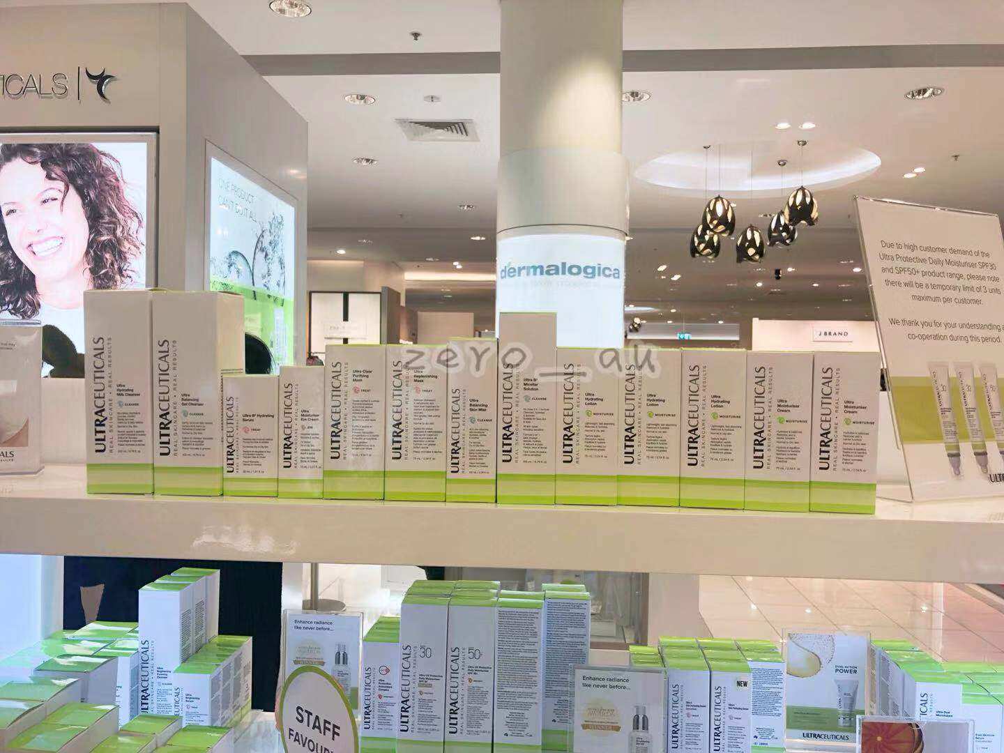 澳洲ultraceuticals尤皙清爽保湿乳 ZeRo的澳洲代购乳液/面霜