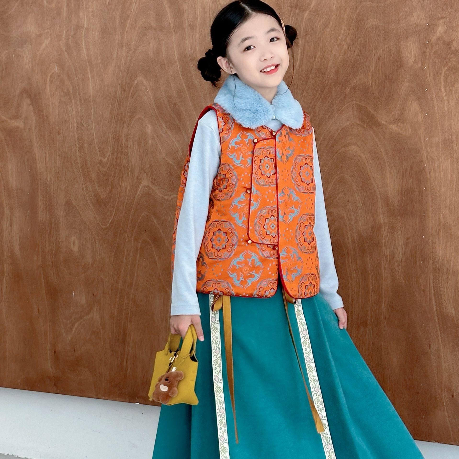 【现货在仓】『纳吉迎福』锦提花夹棉手工盘扣外套/马甲 年服亲子,淘宝优惠券,粉丝福利购,淘宝优惠卷