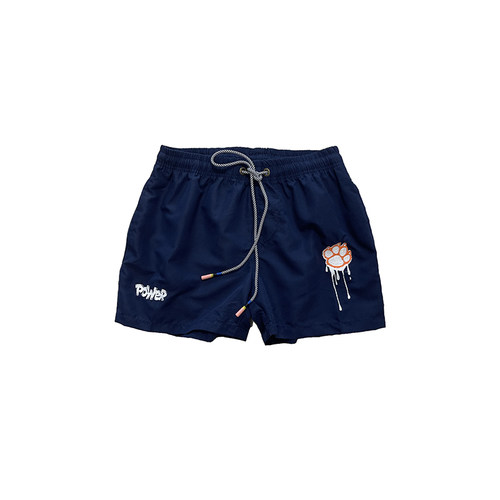 ZOOMXBEAR新夏季原创男速干超短沙滩裤短裤三四分休闲糖果色刺绣 - 图2