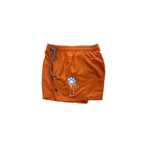 ZOOMXBEAR新夏季原创男速干超短沙滩裤短裤三四分休闲糖果色刺绣 - 图1