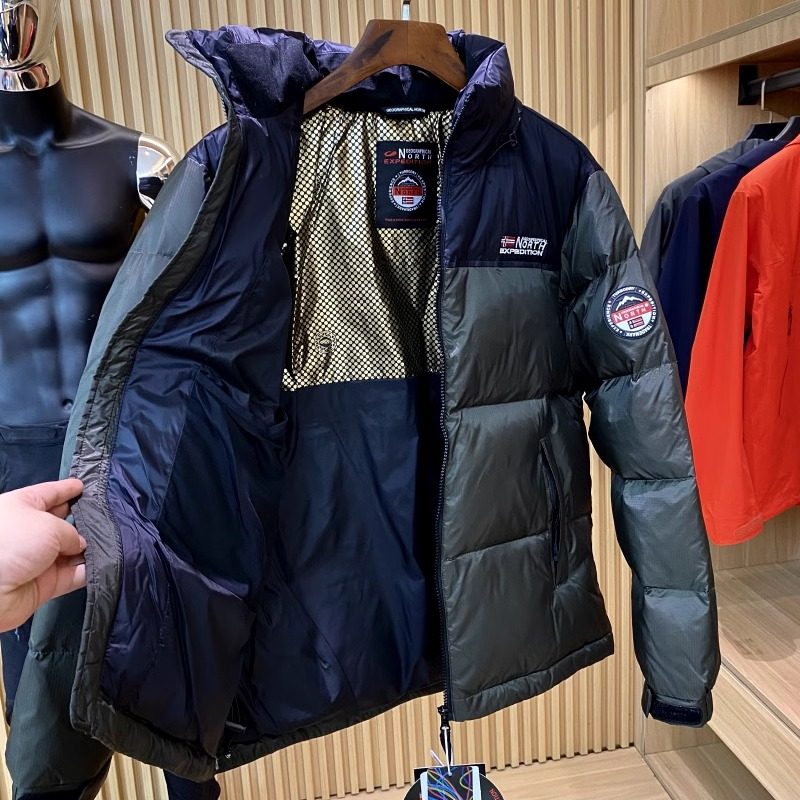 北欧户外传奇!毒家80件!冬抗寒-30°保暖石墨烯90鸭绒羽绒服男 - 图1