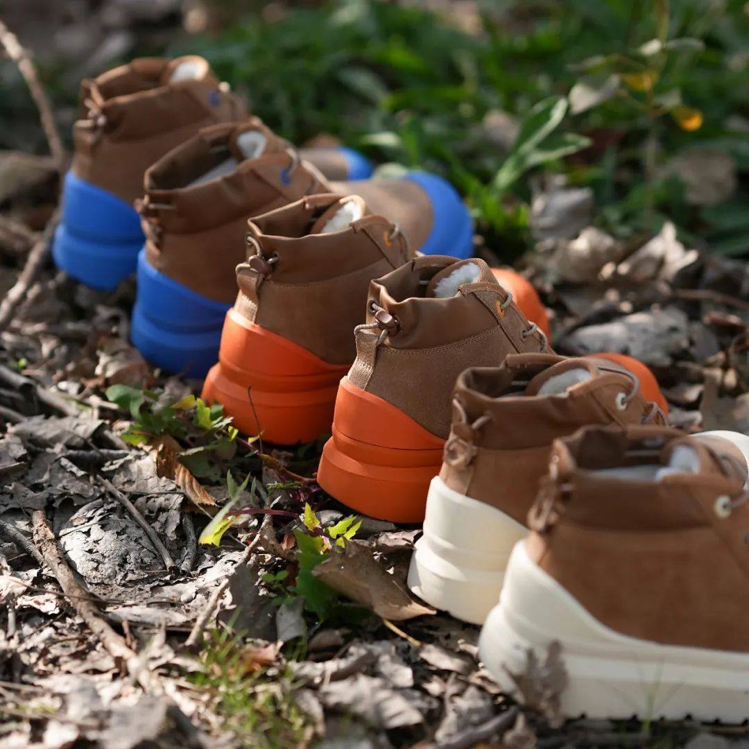 火爆潮鞋！高帮舒适长绒毛冬季男士保暖拼色时尚休闲百搭鞋雪地靴,淘宝优惠券,粉丝福利购,淘宝优惠卷