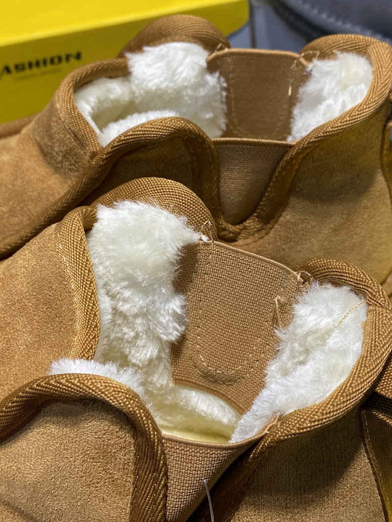 私渠订单/99刀！秋冬新款男士皮毛一体加绒保暖高筒休闲鞋雪地靴,淘宝优惠券,粉丝福利购,淘宝优惠卷