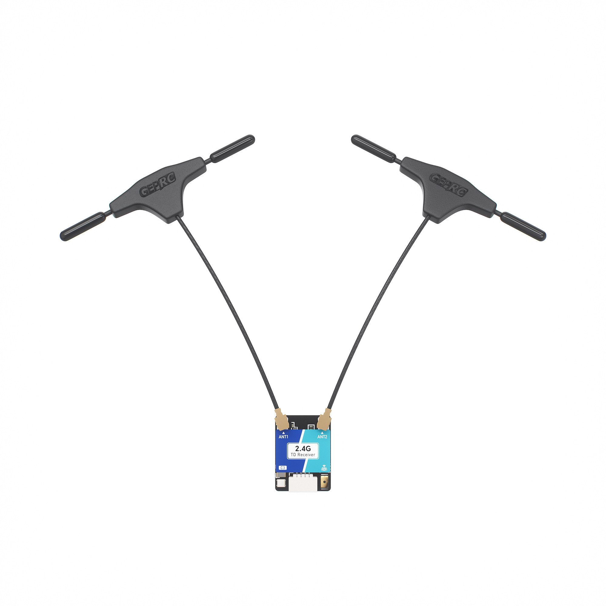 GEPRC格普 ELRS Nano DUAL 2.4G 真分集接收机 FPV穿越机配件,淘宝优惠券,粉丝福利购,淘宝优惠卷