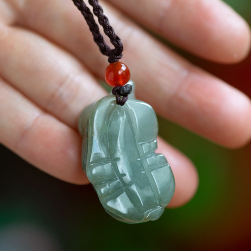 钰达翡翠牛吊坠 生肖牛玉牛翡翠玉牛挂件立体青牛绿色牛吊坠 dw5 - 图2