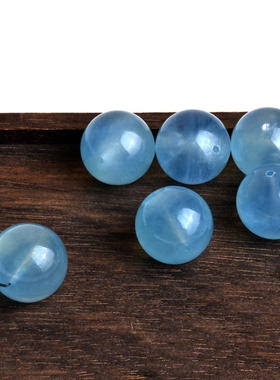 天然海蓝宝转运珠吊坠缺水补水