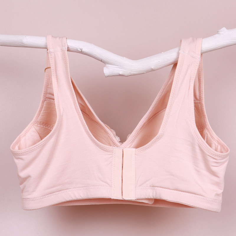 霞琪孕妇内衣哺乳文胸罩全罩杯大码薄款产后喂奶前开扣睡眠背心式,淘宝优惠券,粉丝福利购,淘宝优惠卷