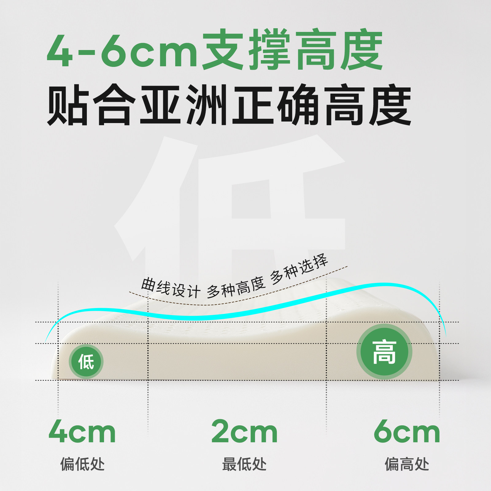 乳胶枕头超薄低枕成人枕芯单人家用硅胶橡胶记忆枕护颈椎助睡眠矮,淘宝优惠券,粉丝福利购,淘宝优惠卷