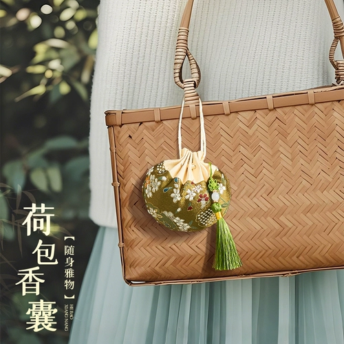 Фестиваль фестиваля лодок -драконов саше Древний стиль пакетик пустая сумка китайская медицина Mugwort кошелек вышитый пакетный пакет носить подарочную коробку