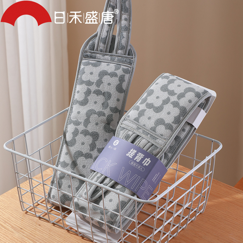 搓澡巾双面强力搓背巾拉背条男女擦背去污搓泥神器长条后背洗澡巾 - 图2