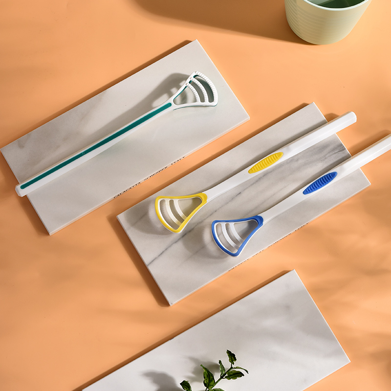 舌苔清洁器牙刷挂舌苔刷去刷刮舌板 联购家居牙刷/口腔清洁工具