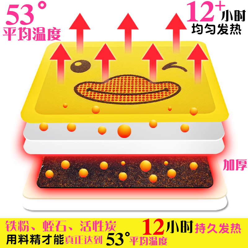 萱草暖宝宝暖贴冬天自发热贴暖手宝宫暖身贴冬季女学生保暖贴2023-图2