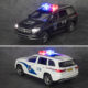Police car Daemon alloy toy car model