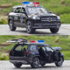 Police car Daemon alloy toy car model