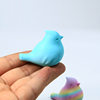3D Printed Bird Whistle Decompression Toy Cute Animal Ornament Desktop Decoration Figure Creative Gift for Children