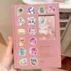 60 My Little Pony stickers Pinkie Pie, Rourou and Twilight Joy expression packs, cute style handbook, mobile phone ins stickers, waterproof